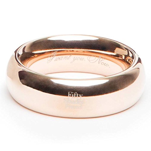 (D) FIFTY SHADES FREED I WANT NOW. STEEL LOVE RING