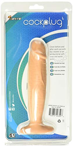 Ignite Cock Plug, Flesh, Large