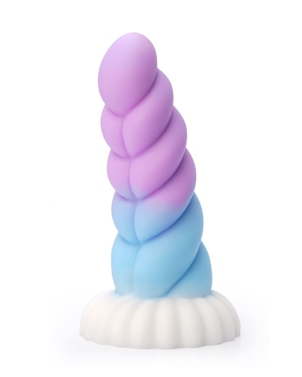 Realistic Monster Silicone Dildo - 6.8'' Shaped Liquid Dildo with Strong Suction Cup, Small Anal Plug Toy for Women, Anal Plug P
