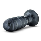 Blush Jet Bruiser  7 12 Inch Oversized Ridged Probe Medium Tapered Ribbed Lock On Harness Compatible Sex Toy For Partner Play