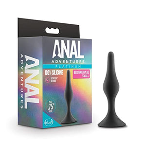 Anal Adventu Plat Sili Begin Plug Sm Bk