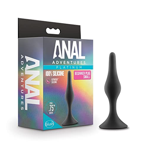 Anal Adventu Plat Sili Begin Plug Sm Bk