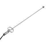 Stainless Steel Metal Urethral Plug with Penis Ring Male Exercise Masturbation Catheter Urethral Sound Sex Toy