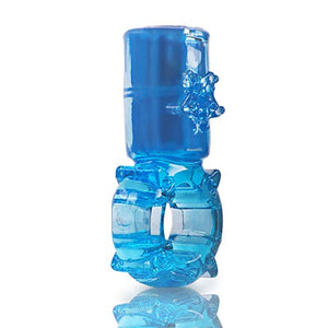 Screaming O Big Omg Vibrating Ring, Blue,1 Count