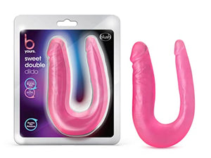 B Yours Sweet Double Dildo Pink
