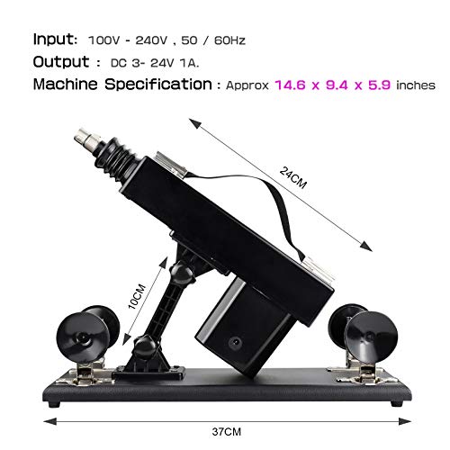 Semoox Automatic Sex Machine With Dildo Attachments, Adult Machine Thrustings For Women Telscopic Machine