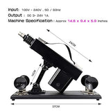 Semoox Automatic Sex Machine With Dildo Attachments, Adult Machine Thrustings For Women Telscopic Machine