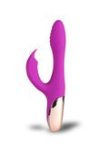 Maia Toys Skyler USB Rechargeable Silicone Bendable Rabbit Vibrator- Purple