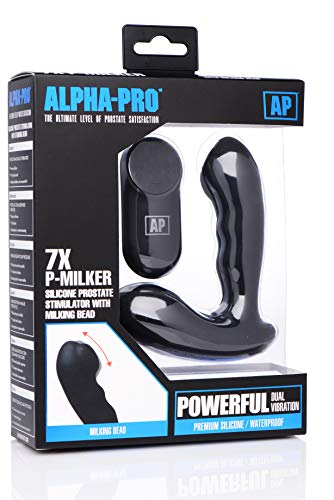Alpha-Pro 7X P-Milker Silicone Prostate Stimulator