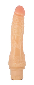 Eden 8.5 Inch Long Ridged Realistic Vibrating Dildo - Flexible Twist Base Multispeed Vibrator for G-Spot, Clitoral, Vaginal & An