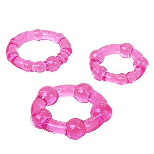 California Exotics Silicone Island Rings, Pink