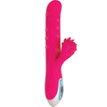 Evolved Novelties Love Spun Silicone Rechargeable Vibrator, Pink, 9 Inch