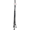 Fetish Fantasy Silk Rope Whip, Black