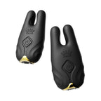 Zalo Nave Vibrating Nipple Clamps | Obsidian Black