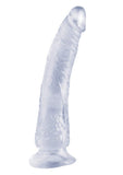 Basix 7In. Slim Dong W/Suction Cup Clear
