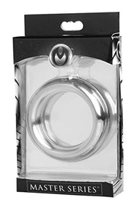 Master Series Steel Donut Cock Ring 1.75In