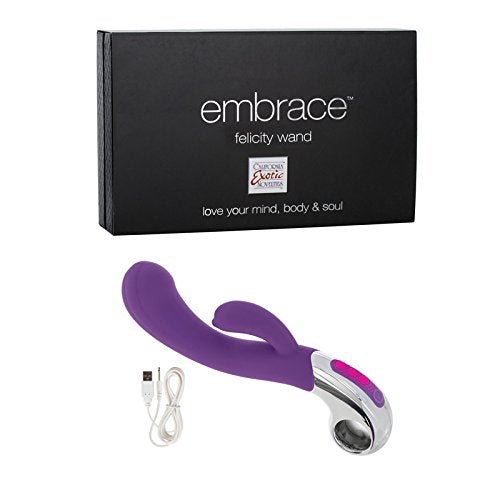 California Exotic Novelties Embrace Felicity Wand, Pink