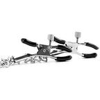 Lux Fetish Collar And Nipple Clips
