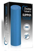 Doctor Loves Ms-10-3T Ribbed Stroker Sleeve, Blue Transparent