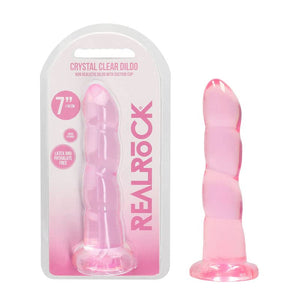Realrock Non Realistic Dildo 7In Pink