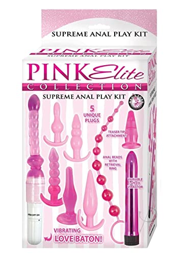 Pink Elite Collec Supreme Anal Play Kit