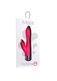 Victoria Rechargeable Silicone Dual Vibe Neon Pink