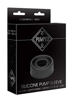 Pumped - Silicone Pump Sleeve Medium Blk