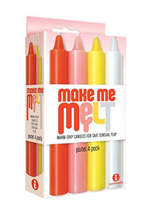 The 9S Make Me Melt Candle Pastel 4Pk