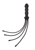 Kink By Doc Johnson The Quad Premium Silicone Whip, Black