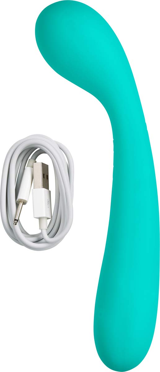 Cloud 9 Novelties G-Spot Slim 7 Inch Flexible Body Vibrator (Teal)