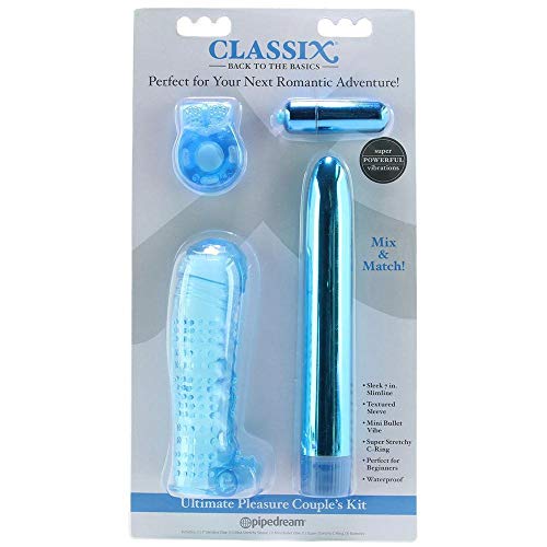 Classix Ultimate Pleasure Couples Kit - Blue