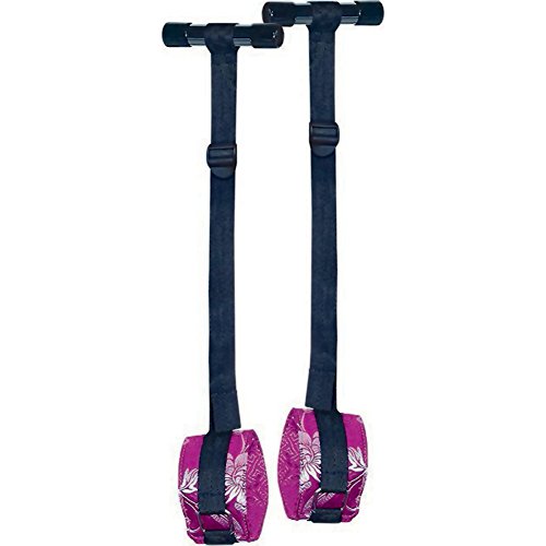 A&E Over The Door Bondage Cuffs Pink