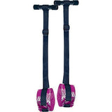 A&E Over The Door Bondage Cuffs Pink