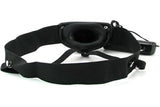 Fetish Fantasy Vibrating Hollow Strap On, Black