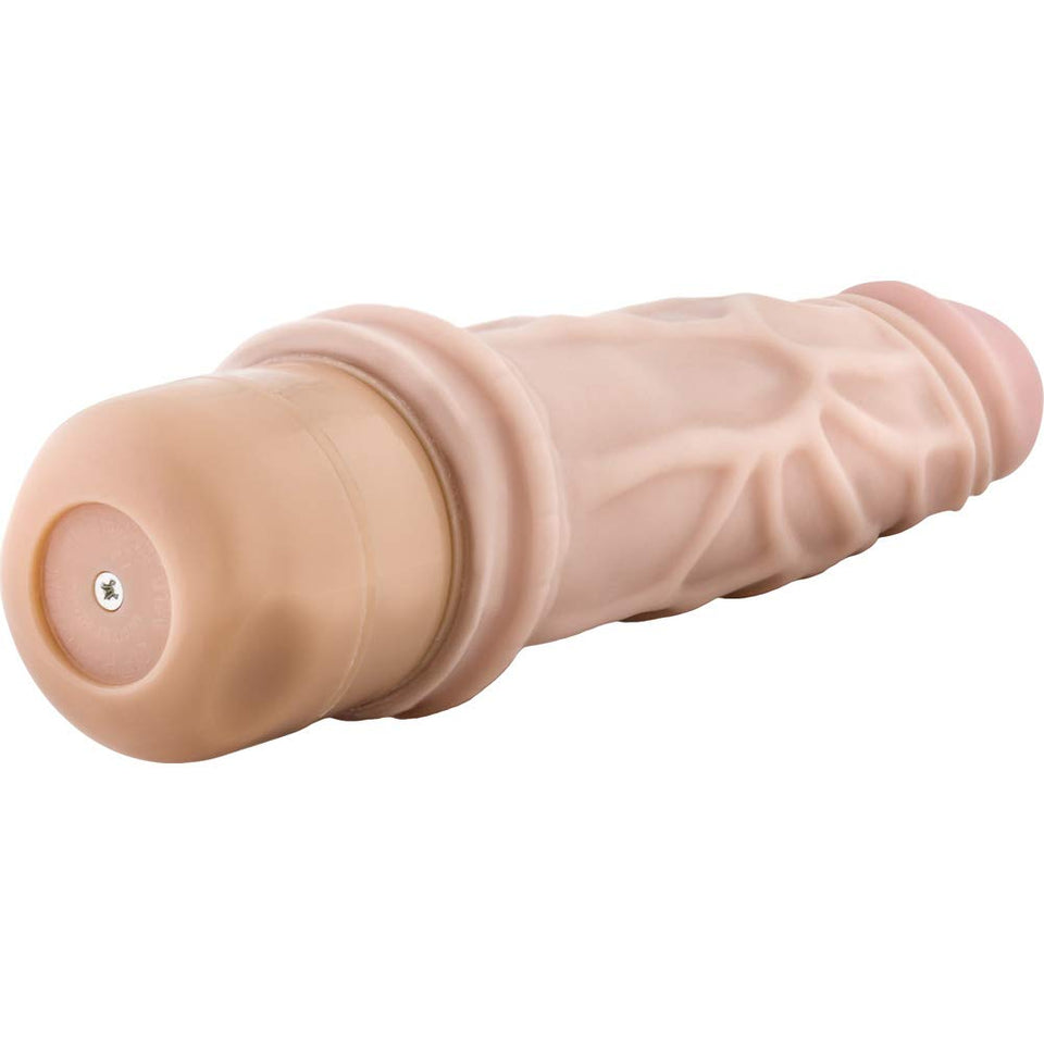 B Yours Vibocock #3 Beige Vibrating Dildo