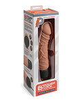 POWERCOCKS 6.5IN VIBRATOR MOCHA