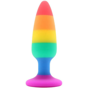 Colours Pride Pleasure Plug Mini Rainbow