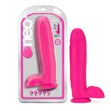Neo Dual Density Dildo 10In Neon Pink