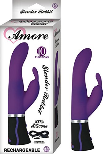 (Wd) Amore Slender Rabbit Purp