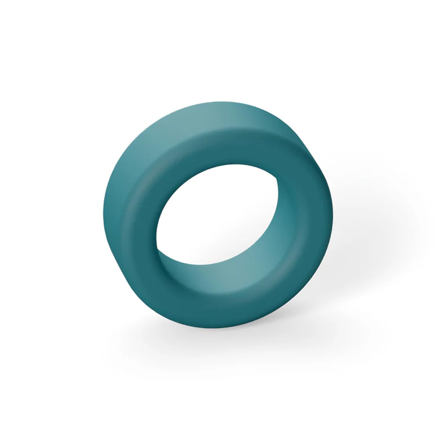 Love To Love Cock Ring Cool Ring - Petrol Blue, Ultra Soft 100% Liquid Silicone Penis Ring, Stretchy & Flexible, Waterproof Adul