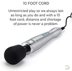 SB Doxy Die Cast Powerful Wand Silver
