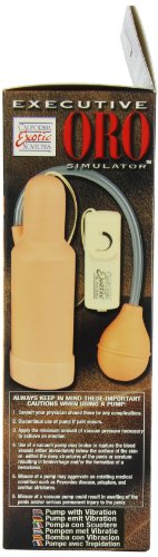 Calexotics Executive Oro Simulator Pump, Beige
