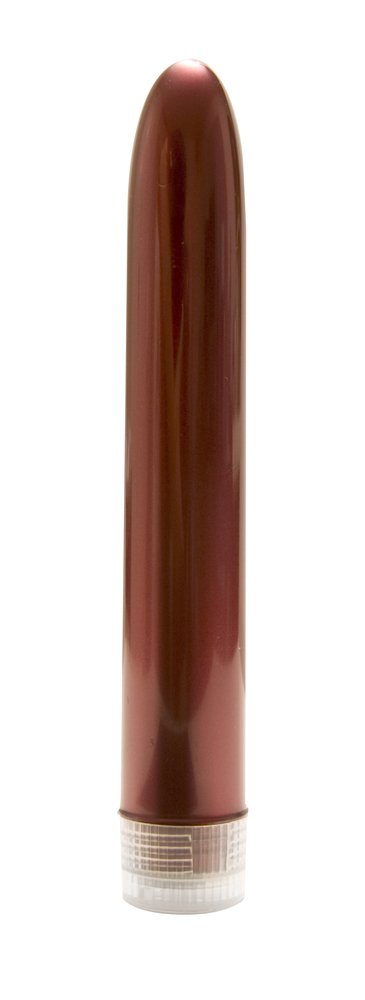 Doc Johnson Little Pearl 7'' Vibrator, Red