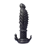 Devil 's Tentacle Dildo Liquid Silicone Anal Plug with Powerful Suction Cup G-Spot Stimulation Soft Monster Dildo Anal Plug Sex