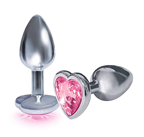 The 9S Silver Starter Heart Plug Pink