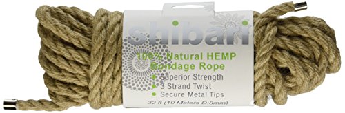 Shibari 100% Natural Hemp Bondage Rope 10 Meters