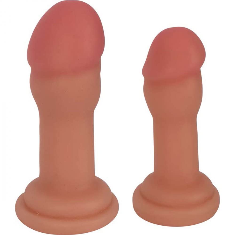 Jock Anal Plug Duo- Flesh