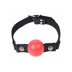 Spartacus Removable Silicone Ball Gag, Red, 2 Inch