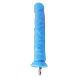 FREDORCH Realistic Monster Silicone Dildo for Sex Machine Vac-U-Lock with Quick Air Connector Device User (Blue, 24.7cm/9..72inc