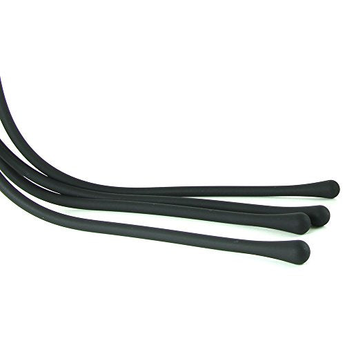 Kink By Doc Johnson The Quad Premium Silicone Whip, Black